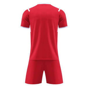 Uniformes de fútbol de media manga para hombre, ropa deportiva de poliéster 100% de secado rápido, kits de fútbol alto, estampado duradero, ¡precio al por mayor! - Product Image 2