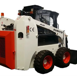 Mini-chargeuse sur pneus avec système hydraulique Parker, boîte de vitesses, transmission 4 roues motrices, moteur Euro5, garantie 5 ans - Product Image 1