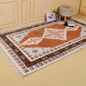 Tapis en laine marocaine noué à la main écologique Tapis bohème turc traditionnel pour la maison ou le bureau Tapis de style Kate - Product Image 2