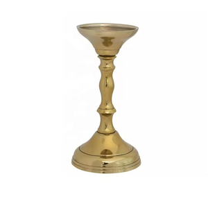 New Luxury Metal Wedding <b>Candle</b> <b>Holders</b> Decorative <b>Candle</b> Stand Nordic Wedding Solid Design Wedding <b>Black</b> Finished <b>Pillar</b> <b>Holder</b> - Product Image 2