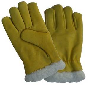 Gran oferta, guantes de soldadura por arco de argón, tela de algodón FR, ignífugo, logotipo de Color personalizado, guantes protectores de seguridad para - Product Image 5