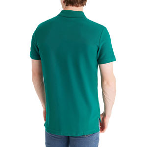 Polo de verano para hombre, camiseta de manga corta bordada de Color sólido, ropa de calle, camiseta Polo de Golf que absorbe la humedad a la moda - Product Image 2