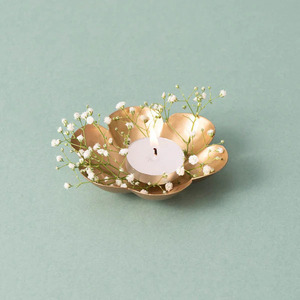 Cuenco Urli dorado de latón grueso Latón exquisito para meditación y relajación contemporáneas y tradicionales - Product Image 1