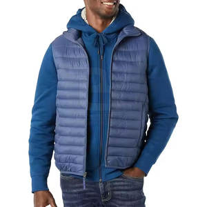 Custom Made Design Your Own Logo <b>Men</b> Puffer <b>Vest</b> Casual Wear <b>Men</b> Puffer <b>Vest</b> Made In Pakistan - Product Image 1