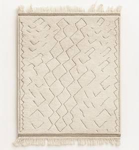 พรมทอมือสไตล์โมร็อกโกพรมปูพื้นขนสัตว์แบบโมรอคโคพรมขนสัตว์พรมโมร็อกโกสำหรับห้องนั่งเล่น - Product Image 3