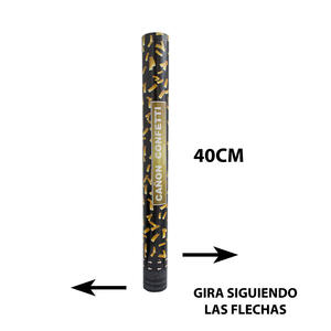 Cañón de Confeti Metálico Dorado para Bodas, Cumpleaños, Año Nuevo, Navidad, Halloween, Diwali, Eventos Festivos - Venta al por Mayor España - Product Image 3