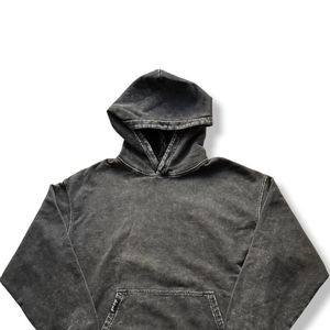 Sudaderas con capucha personalizadas para hombre, con lavado ácido, informales, de alta calidad, impresión digital, venta al por mayor, para adultos de gran tamaño - Product Image 6