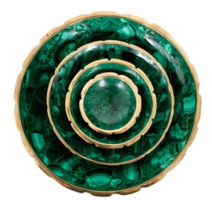 Meubles de console de malachite de concepteur de luxe table basse durable de salon de longue vie pour la villa et l'hôtel à des fins décoratives - Product Image 3