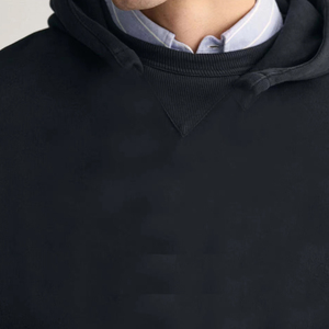 Sudadera con Capucha Extra Grande Personalizable para Hombre, de Algodón/Poliéster, 340g, Felpa Francesa Transpirable, Diseño con Cierre, Estampado Térmico, Color Sólido - Product Image 5