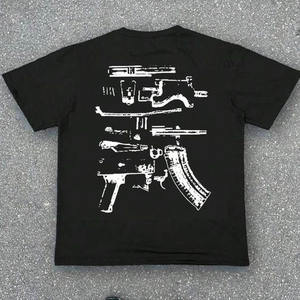 T-shirt personnalisé de haute qualité DTG Impression grande taille T-shirt en coton Vente en gros Fabricant de t-shirts unis T-shirts pour hommes surdimensionnés - Product Image 5