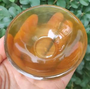 Bol à raser en corne de buffle fait à la main finition polie naturelle profonde sans BPA ustensiles de cuisine de qualité supérieure meilleur cadeau de Noël pour hommes - Product Image 1