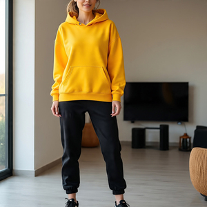 Ropa deportiva de gran tamaño para mujer, chándal para mujer, Sudadera con capucha y pantalones de chándal, conjuntos de chándal para mujer - Product Image 6