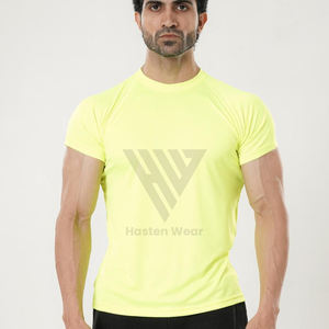 Camisetas de Gimnasio de Talla Grande con Diseño de Logotipo Personalizado, Camisetas Deportivas Transpirables para Hombre, Venta al por Mayor - Product Image 3