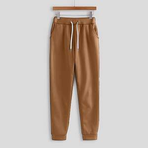Ensemble de sweats à capuche et pantalons de survêtement tendance en gros de haute qualité pour hommes et femmes couleurs unies pour Streetwear logo personnalisé d'hiver - Product Image 5