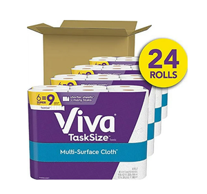 Descuento Viva Signature Toallas de papel de tela Elija una hoja Dos juegos Ocho rollos triples Excelente valor - Product Image 4