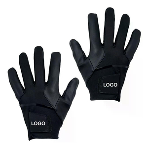 Gants de golf antidérapants OEM de gros Meilleur prix Super Fit Cuir véritable doux et respirant pour hommes femmes Logo personnalisé Sports - Product Image 3