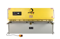 Cisaille à guillotine CNC 12x3200mm QC12K à poutre pivotante hydraulique pour la découpe de métaux – Équipement d'usine