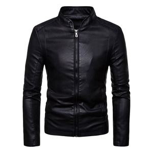 Veste en cuir élégante, coupe ajustée, respirante, très demandée, vestes en cuir de haute qualité pour hommes, mode d'hiver, veste en cuir 2026 - Product Image 1