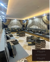 Majlis Arabe Majlis Marocain Design de Majlis | Personnalisation Possible Ensemble de Canapés de Sol Arabes en Forme de L En Forme de U