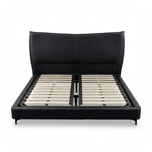 Juego de Muebles de Dormitorio de Lujo Moderno con Cama King Size de Madera y Cuero, Estilo Suave, Ecológico y Duradero para Hotel - Product Image 4