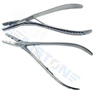 Pince à sertir professionnelle en acier inoxydable de 7 pouces pour extensions de cheveux, micro-perles, pince courbée à 2 trous, nano-anneaux - GEMSTONE ENTERPRISES - Product Image 6