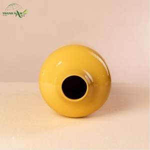 Vase en bambou enroulé bicolore, accent moderne et naturel, écologique et durable, décoration de table - Product Image 4