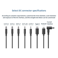 Mur 3V 3.6V 4V 6V 9V 12V 18V 24V 5V 36V 48V 14.8V 2A 1A 1.5A 3A 4A 2.5A 5A 5A 2.1A 6.25A 10A 20A Mini adaptateur secteur