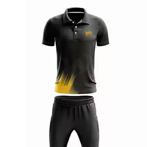 Uniforme de cricket de style professionnel pour les joueurs, tissu respirant et look d'équipe élégant - Product Image 5