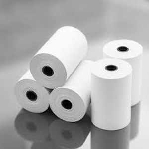 กระดาษใบเสร็จความร้อนแบบชั้นเดียว ขนาด 80x80 มม. 57x40 มม. สำหรับเครื่องพิมพ์ POS/ATM ผลิตจากเยื่อไม้บริสุทธิ์ 100% ขายส่ง OEM - Product Image 5