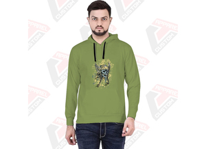 Premium Men's Pullover Hoodie Ultra Cozy Cómodo 100% Algodón Lavado a la piedra Bordado Liso Teñido Impresión digital Personalizada - Product Image 2