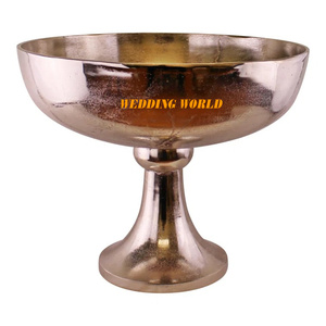 ชุดชามช็อกโกแลตโลหะสี่ใบ ลายตอก สีเงิน ดีไซน์สวย ชามขนมหวาน ขนาดสั่งทำได้ ชามช็อกโกแลตใหม่ - Product Image 6