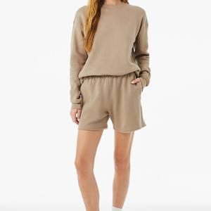 กางเกงขาสั้นสำหรับวิ่งออกกำลังกายของผู้หญิงผ้าฝ้ายใส่สบายระบายอากาศได้ดีในฤดูร้อนดีไซน์ตามสั่ง - Product Image 4