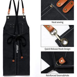 Canvas Sleeveless Working <b>Apron</b> Multi-Purpose Custom Logo Design Heavy Duty Breathable Water Resistant <b>Cooking</b> <b>Apron</b> - Product Image 4