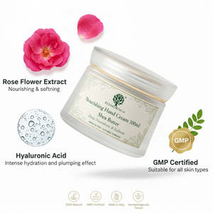 Crème pour les mains nourrissante RedMoringa 100 ml, hydratation intense, formule naturelle végane italienne, absorption rapide, en boîte, étiquette privée OEM - Product Image 3