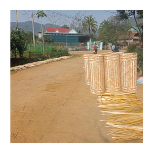 Rouleau de sangle de bambou tissé naturel pour meubles Sangle de bambou décorative en gros Vietnam - Product Image 6