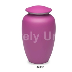Venta caliente gran urna clásica de cremación para adultos para cenizas humanas urna funeraria decorativa con tapa y bolsa de terciopelo gratis - Product Image 4