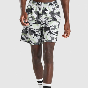 Fizzan International Custom Two-<b>Layer</b> Workout Sweat Shorts Anti-Emptied Gym Shorts New Design Casual Style Men's OEM Service - Product Image 4