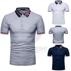 เสื้อโปโลสำหรับผู้ชายสั่งทำลายปักหรือพิมพ์โลโก้ผ้าถัก-ส่งตรงจากโรงงาน - Product Image 6