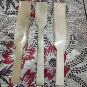 Cubiertos de Cocina de Lujo Hechos a Mano, Cuchara de Hueso de Búfalo Natural, Ecológica, Duradera, No Tóxica, Acabado Brillante, Tamaños Personalizados - Product Image 3