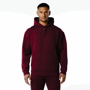 Sudadera con Capucha Roja para Hombre, al por Mayor, Personalizada, Transpirable, 100% Algodón, Estilo de Invierno, Hecha en Pakistán - Product Image 1