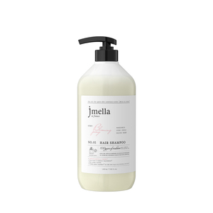 JMELLA Blooming Peony Shampooing 1000ml Gel de soin nourrissant pour les cheveux infusé à l'essence florale Fabriqué en Corée - Product Image 1