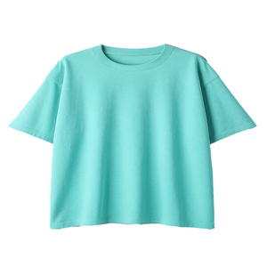 Camiseta de gran tamaño Unisex de alta calidad, ropa informal de ajuste relajado, 100% algodón sólido, 220 gramos, Jersey en blanco personalizado - Product Image 4