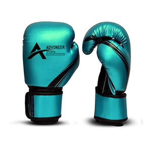 Gants de fitness de 12oz 10oz 14oz sac lourd de qualité supérieure avec logo personnalisé gant de boxe Muay Thai en cuir pour adultes gant d'entraînement de boxeur - Product Image 1