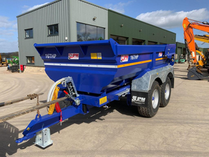 Remolque agrícola de descarga usado y económico para transporte de carga a granel - Product Image 4