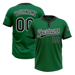 Camiseta de Béisbol Personalizable de Alto Rendimiento con Tapeta de Dos Botones y Tejido Transpirable para Deportes de Equipo y Entrenamiento Atlético - Product Image 6