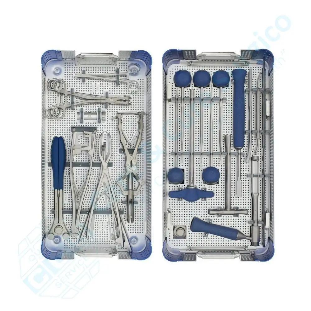 Sialkot Maker Care & Cure Surgico стальной набор инструментов для позвоночника для ортопедических имплантатов винты хирургические инструменты для продажи