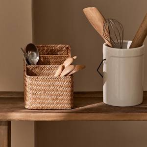 TienPhong Wholesale Seagrass Basket with Compartments - <b>Cosmetic</b> <b>Storage</b> Box - Kitchen <b>Storage</b> Basket - Sundries Basket - Product Image 2