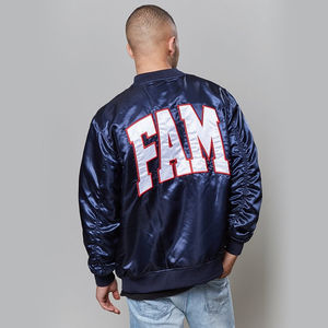 Chaqueta de alta calidad, pedido personalizado, chaqueta universitaria de satén con logotipo bordado, chaqueta de satén transpirable de alta calidad para hombres - Product Image 5