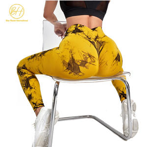High Quality Women's Fitness <b>Leggings</b> New Style Slim-Fitting Compression <b>Knitted</b> Clothing High Waist Cheap Sublimated <b>Leggings</b> - Product Image 2