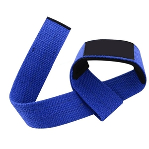 Sangle de poignet pour la musculation rembourrée en néoprène pour l'entraînement de la force et les soulevés de terre avec une protection professionnelle et un soutien réglable - Product Image 2